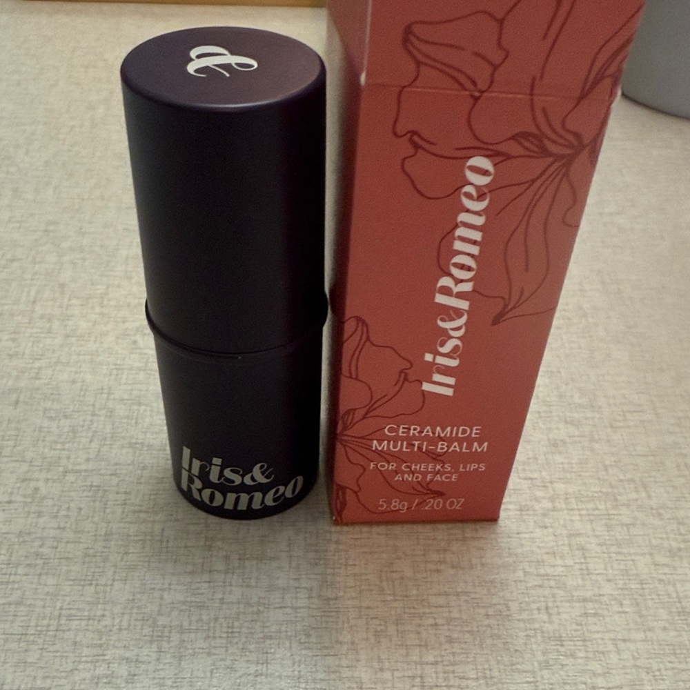 Iris and Romeo ceramide multi balm for cheeks and lips
